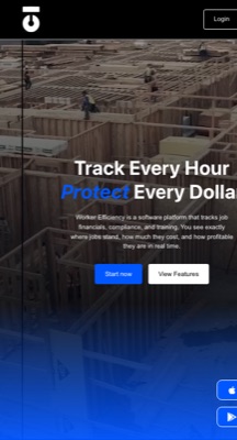 Worker Efficiency live site preview